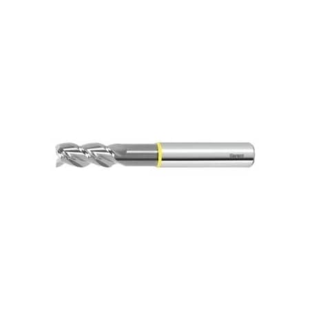 Garant Solid Carbide MTC End Mill for Aluminum, Uncoated, 6 mm 202256 6